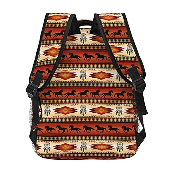 hansgo indianryggsäck, retro bokväskor laptopväska axelväskor resor vandring camping dagväska för män kvinnor